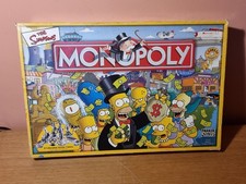 The Simpsons Monopoly Board Game by Parker Hasbro 2003