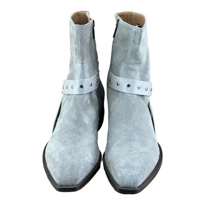 JO GHOST Men size 8.5-9 Suede Chelsea Boots Ankle | eBay display picture 3