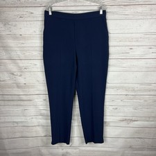 Banana Republic Women's Tapered Pull-On Pants Size 12 Navy Blue
