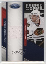 2011-12 Certified Fabric of the Game Materials 171/399 Troy Brouwer #36 18m3