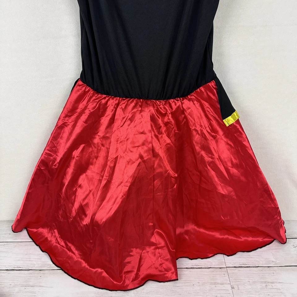 Vestido Disfraz Para Mujer Royal White Rabbit Wonderland Talla Grande (12-14) NUEVO Foto 3 de 4