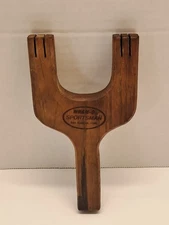 Vintage WHAM-O Sportsman 7.0 inch Wooden Slingshot Frame