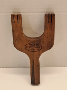 Vintage WHAM-O Sportsman 7.0 inch Wooden Slingshot Frame