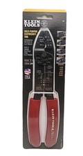 Klein Tools Electricians Crimper Stripper Wire Cutter Multi Tool 1001 8-22 AWG
