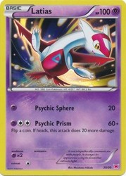 Latias 30/30 XY Trainer Kit: Latias & Latios Holo