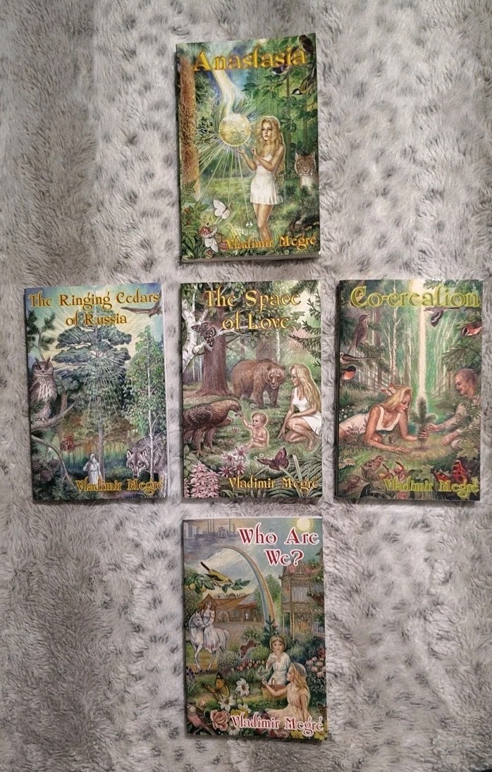 The Ringing Cedars - Vladimir Megre Russian Book Series Anastasia 1-5 NEW READ