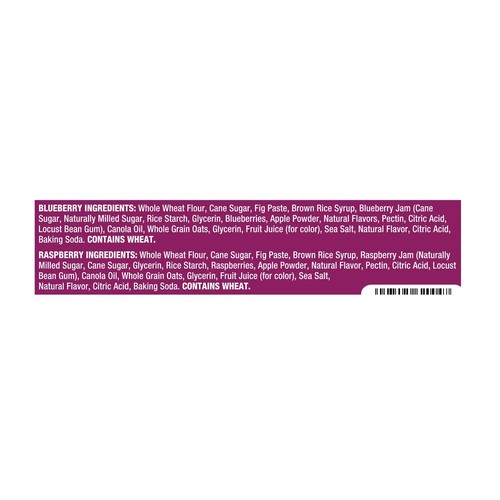Nature's Bakery Fig Bars Variety Pack, Blueberry & Raspberry, 2 Ounce (32 Count) - Picture 4 of 5