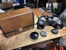 Bushnell Insta-Focus Binoculars 7 x 35 Wide Angle Sportview Case Vintage
