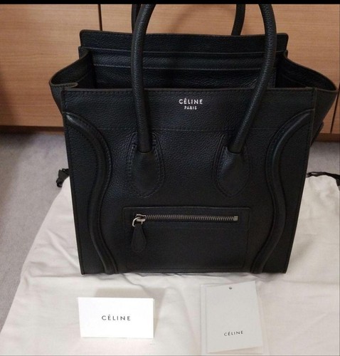 CELINE Luggage Shoulder Bag Authentic Very