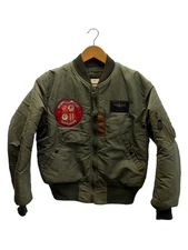 Buzz Rickson's Overall discoloration/stains/pocket interior torn/Flight Jacket/