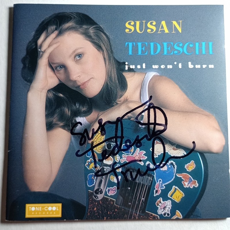 Susan Tedeschi – Just Won’t Burn Signed Autograph CD (COA)