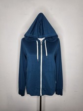 VUORI Halo Performance Hoodie 2.0 Women Size Small Full Zip Teal Excellent