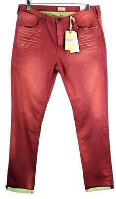 SCOTCH & SODA Dylan Herren Jeanshose W34/L32 Super Slim Rosa Stretch Baumwolle