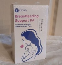 New Sealed Breastfeeding Support Kit Lactation Massager Heat Cold Therapy Packs
