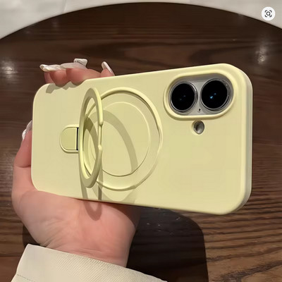 Handy Hülle für iPhone Air 15 16 E 17 Pro Max Magnetic Ring Case Schutz Glas