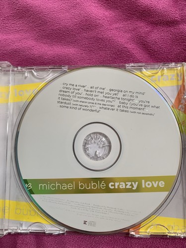 Michael Bublé CD Bundle x 4 Crazy Love, To Be Loved & Call Me Irresponsible - Picture 13 of 22