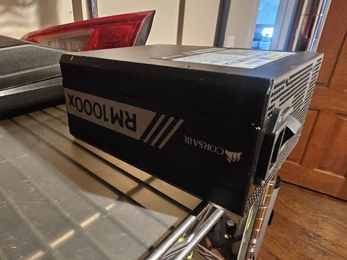 Corsair RM1000x 1000W ATX Power Supply - Black Used Good Tested - Afbeelding 4 van 4