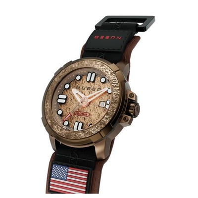 Nubeo Apollo Rose Gold-tone Dial Men's Watch Item No. NB-6072-88