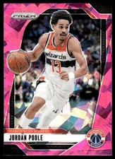 Jordan Poole 2024-25 Panini Prizm #184 Wizards Insert ? SEE SCAN! FREE SHIP