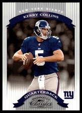 Kerry Collins 2002 Donruss Classics #26 Giants NFL READ FREE SHIP AutographDen