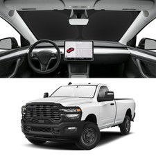 Custom Fit Windshield Sun Shade for RAM 2500 3500 2010-2026