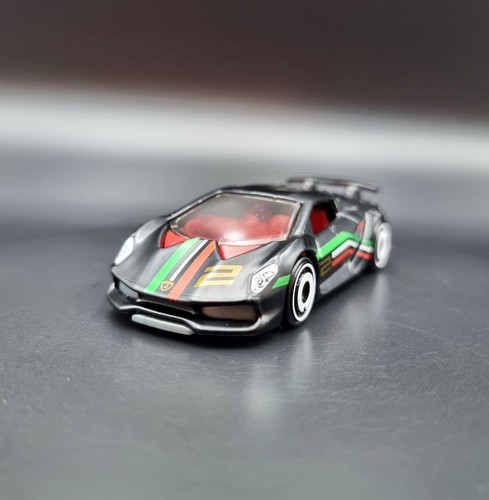 Hot Wheels 2021 Lamborghini Sesto Elemento Black #2 Mystery Models Series 2 - Picture 5 of 8
