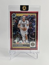 2023-24 Panini Nba Hoops Premium Stock - Aaron Gordon #132 Premium Red Prizm /88