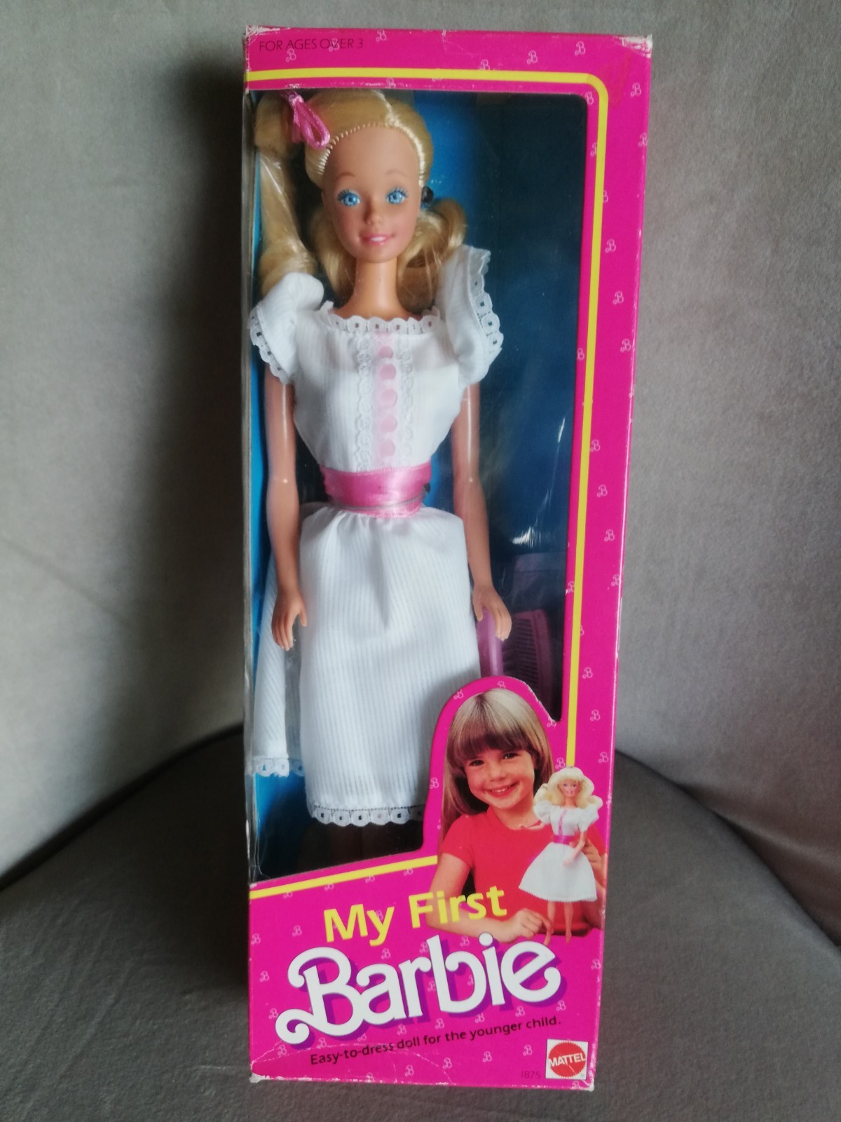 Barbie Ma Première 1984 Réf 1875 souvenir enfance poupée neuve sans frange