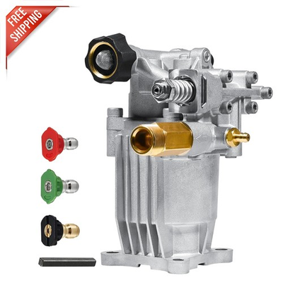 #ad Upgraded 3 4quot; Horizontal Pressure Washer Pump 200 Hour Operational Efficiency $105.97