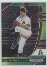 2020 Panini Prizm Draft Picks Green & Yellow Hyper RJ Dabovich #PDP114 ut4