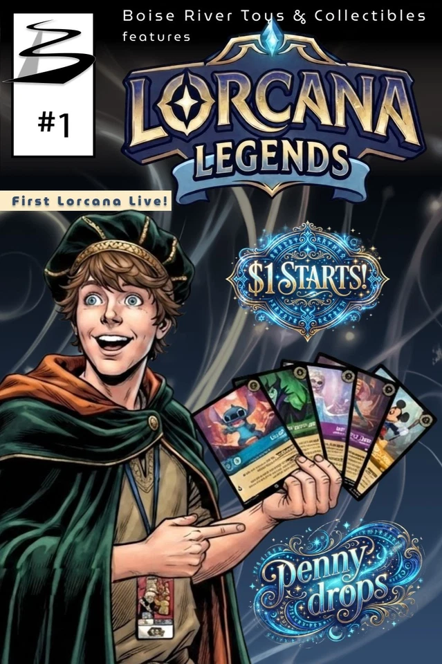 Lorcana Legends #1 - $1 Lorcana, Penny Drops & Surprises
