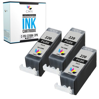 CMYi 3X PGI-220 Ink Cartridges for Canon PIXMA MX860 MX870 PMFP1 PMFP3 SFP1 SFP2