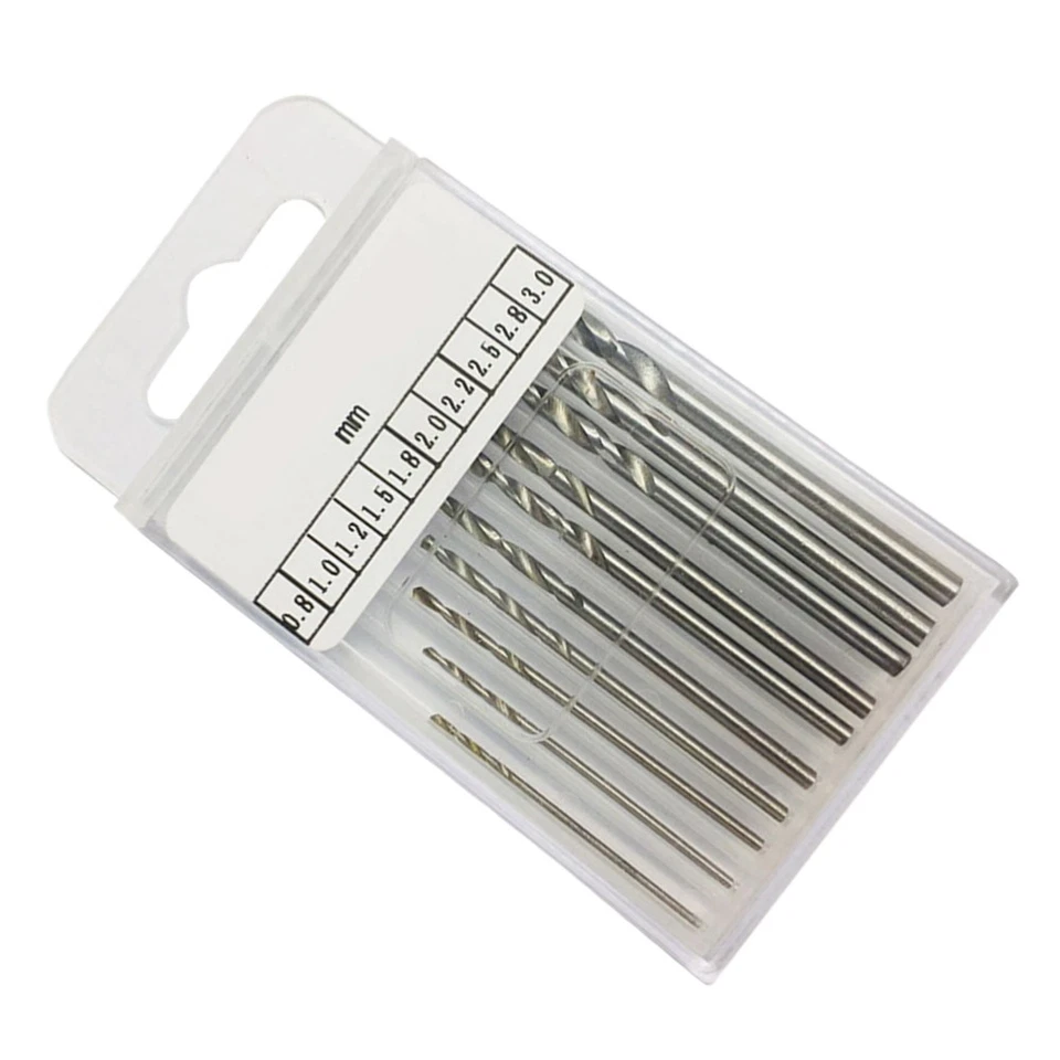  10 Pc Precise Hand Drill Set Woodworking Engraving Bits Grinding - Image 4 of 4