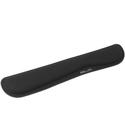ELZO Keyboard Wrist Rest Pad Support with 65D High-Density Large, Black-fiber