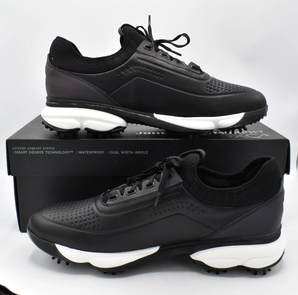 Zapatos de golf impermeables Johnston & Murphy para hombre 10,5 XC4 GT4-Lujo de cuero de grano completo Foto 3 de 4