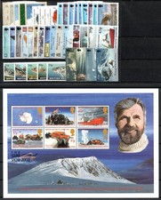 ANTARTIQUE BRITANIQUE SERIE COMPLETE DE 48 TIMBRES NEUF** N°281/328 Cote:241,50€