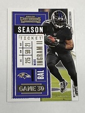 2020 Panini Contenders Football #94 - Mark Ingram II - Baltimore Ravens