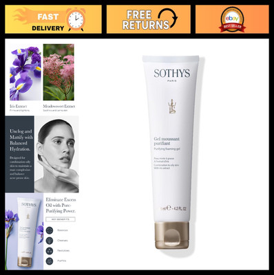 Gentle Foaming Face Cleanser for Oily/Combination Skin | Purifying Gel Wash