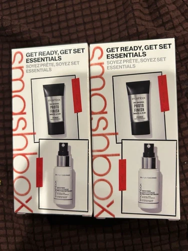 Smashbox Get Ready, Get Set Essentials - Primer + Spray - .34 fl.oz./10ml - Picture 1 of 2