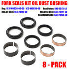 For Yamaha YZ125 YZ450F YZ250 WR250F YZ125 Fork Oil Seal Kit With Dust Seals *8