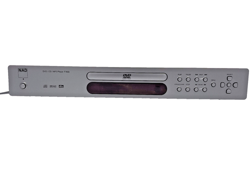 NAD T533 DVD VCD CD MP3 MultiRegion Player DVD-R DVD±RW SVCD WMA JPEG Silver Vtg - Picture 4 of 24