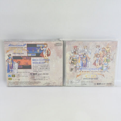 SHINING FORCE CD Sega Mega CD 2352 mcd - Picture 2 of 5