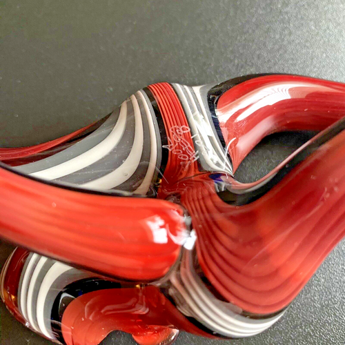American Made Collectable Abstract Art Pipe Made & Signed by Nick Vorheez - Picture 4 of 7