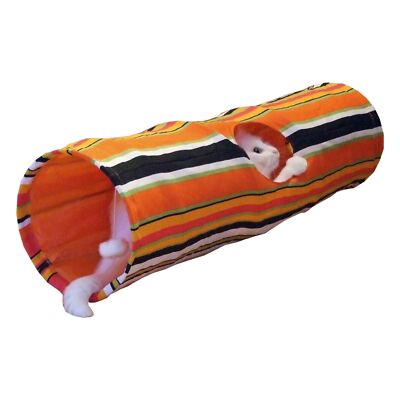 Katzentunnel Swish 25 x 90 cm Katzenspielzeug Tunnel für Katzen