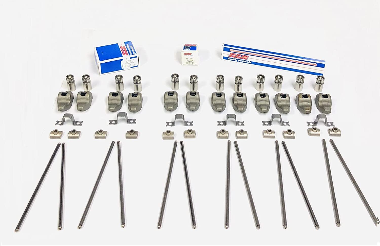 ROCKER Arms+Pivots+Bridges+Pushrods+Lifters Set/12 for 19872006 Jeep 4