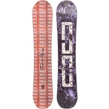 DC ANDY WARHOL PLY RED FRAGILE MENS SNOWBOARD