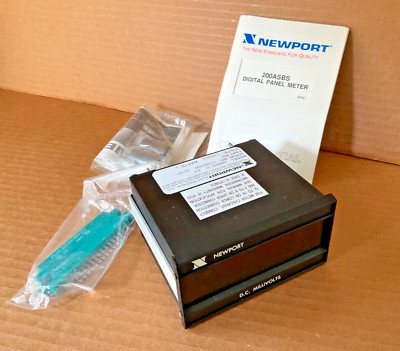 Newport Labs 115Vac Model 200AS-2 SPL Panel Mount Meter