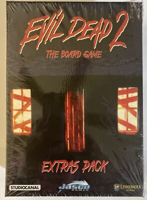 Jasco Games EVIL DEAD 2: The Board Game Extras Pack / Factory Sealed & BRAND NEW
