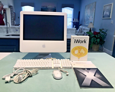 iMac G5, A1058, 17 , 1.8GHz, 512MB SDRAM, 160GB HD, OS X 10.5, DVD & More