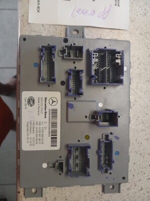 2016 MERCEDES S-CLASS REAR TRUNK LAMP SAM SIGNAL ACTIVATION MODULE 2229004005